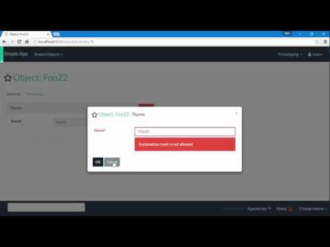 003: Apache Isis SimpleApp walkthru (v1.12.0)