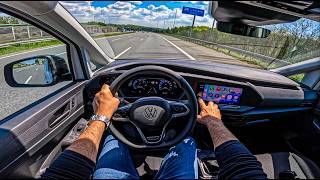 2026 VW Caddy | 102 HP | POV Test Drive
