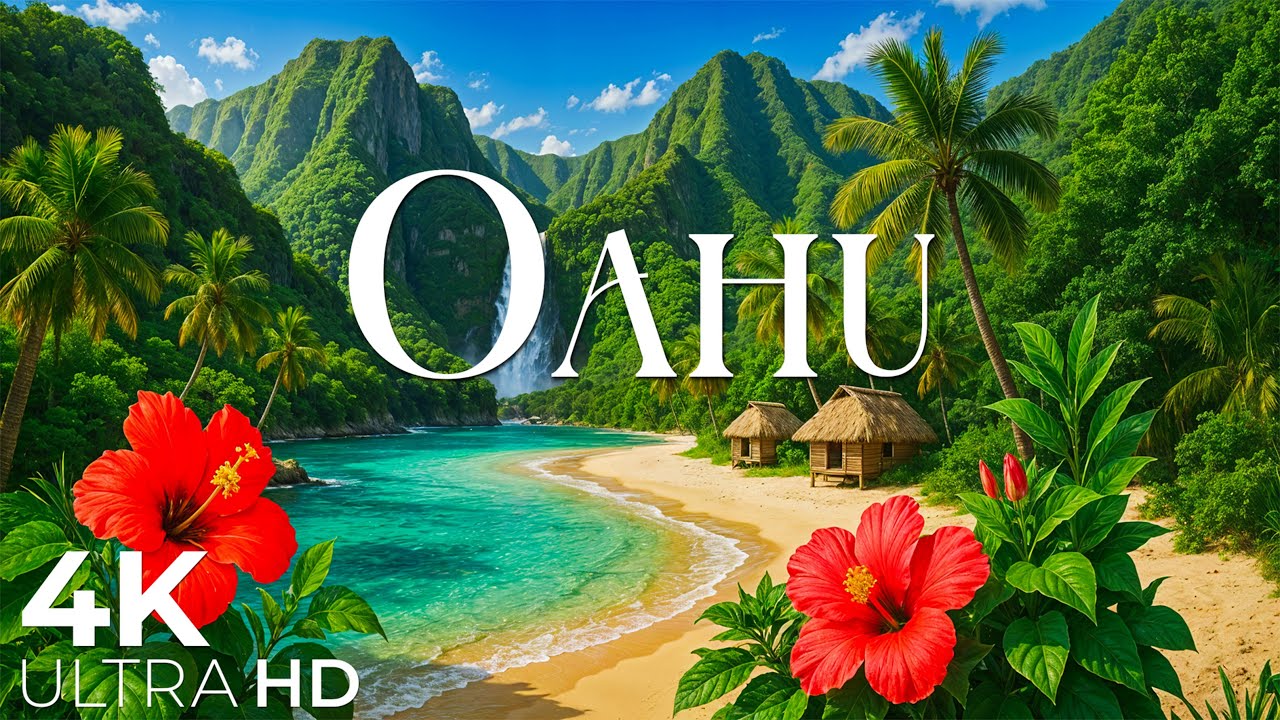 Oahu, Hawaii 4K — stunning scenery