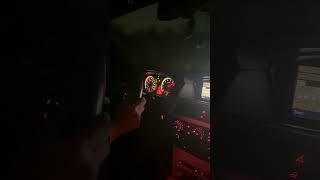 E60 M5 V10 burnout acceleration