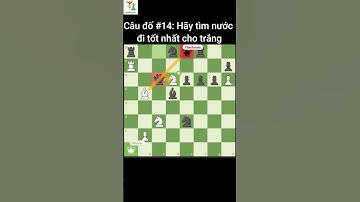 Câu Đố Cờ Vua #15: Hãy Tìm Nước Đi Tốt Nhất Cho Trắng || Phoenix Chess