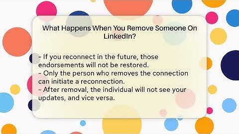 What Happens When You Remove Someone On LinkedIn? - Everyday-Networking