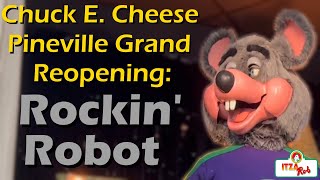 Chuck E. Cheese Pineville Grand Reopening - Rockin' Robot