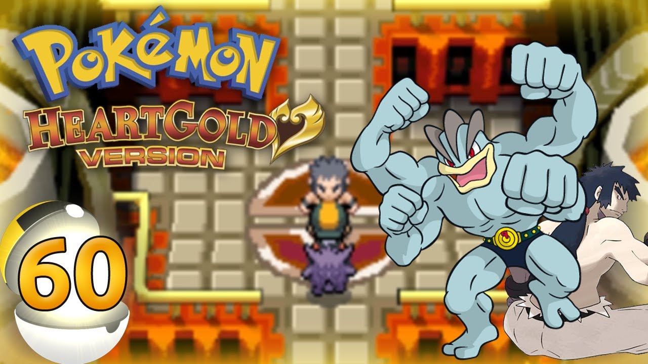 Pokémon HeartGold Episode 60 Elite Four Bruno YouTube