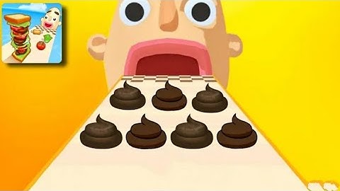 Sandwich Runner ALL Level Mobile Gaming, Walkthrough Android, ios, Gameplay Free SWRNG16