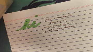 Thumbnail of Enervaugnn - Hi (Original Song) Lyric Video