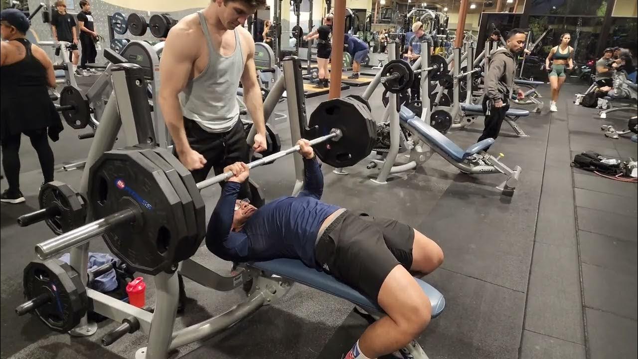 First 315 bench in a while YouTube