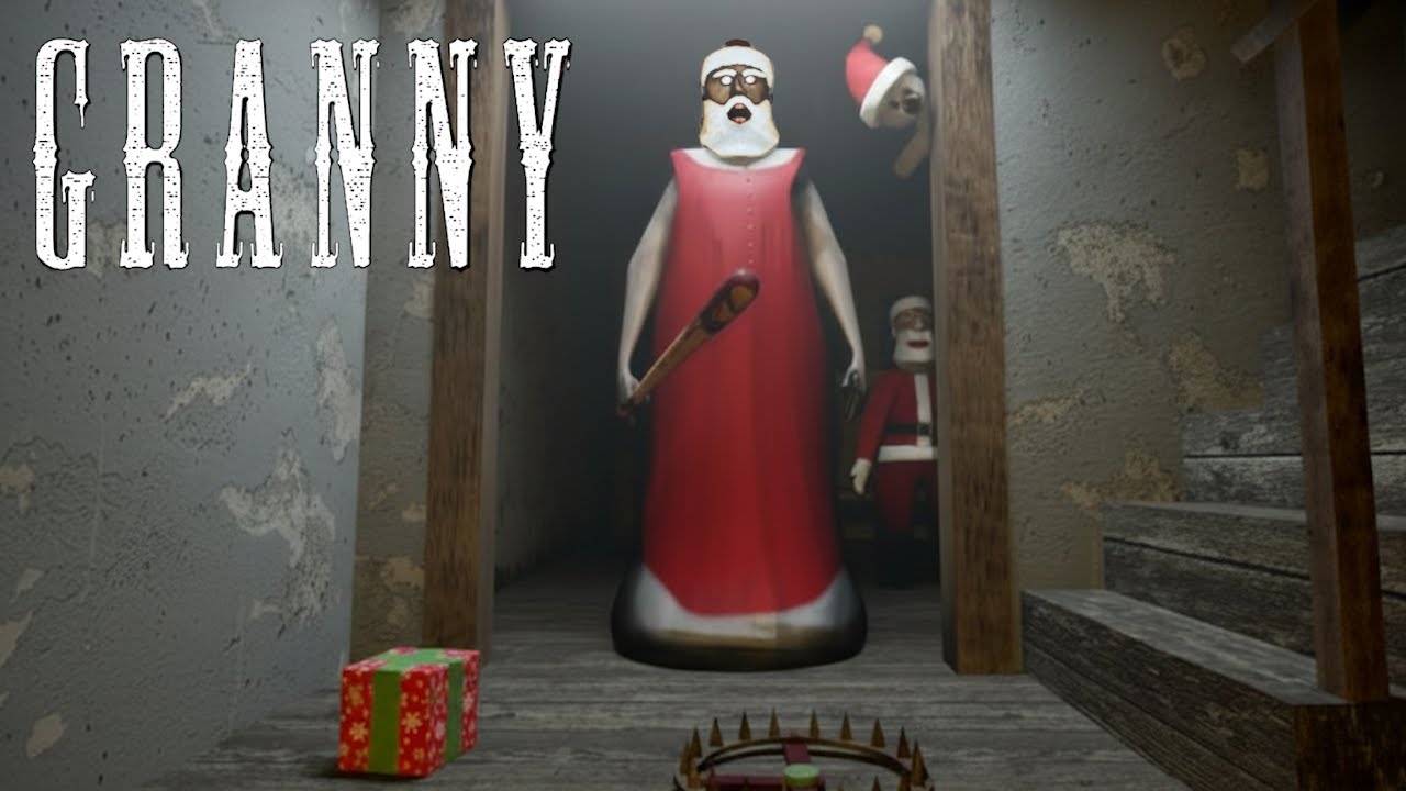 進化したグラニー！クリスマスに『ばあちゃんサンタクロースと化物たちが追ってくるホラーゲーム』がヤバすぎる【GRANNY】（大絶叫あり）