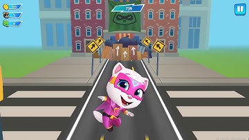 Talking Tom Hero Dash Walkthrough Gameplay #33 - Super Tom (iOS, Android)