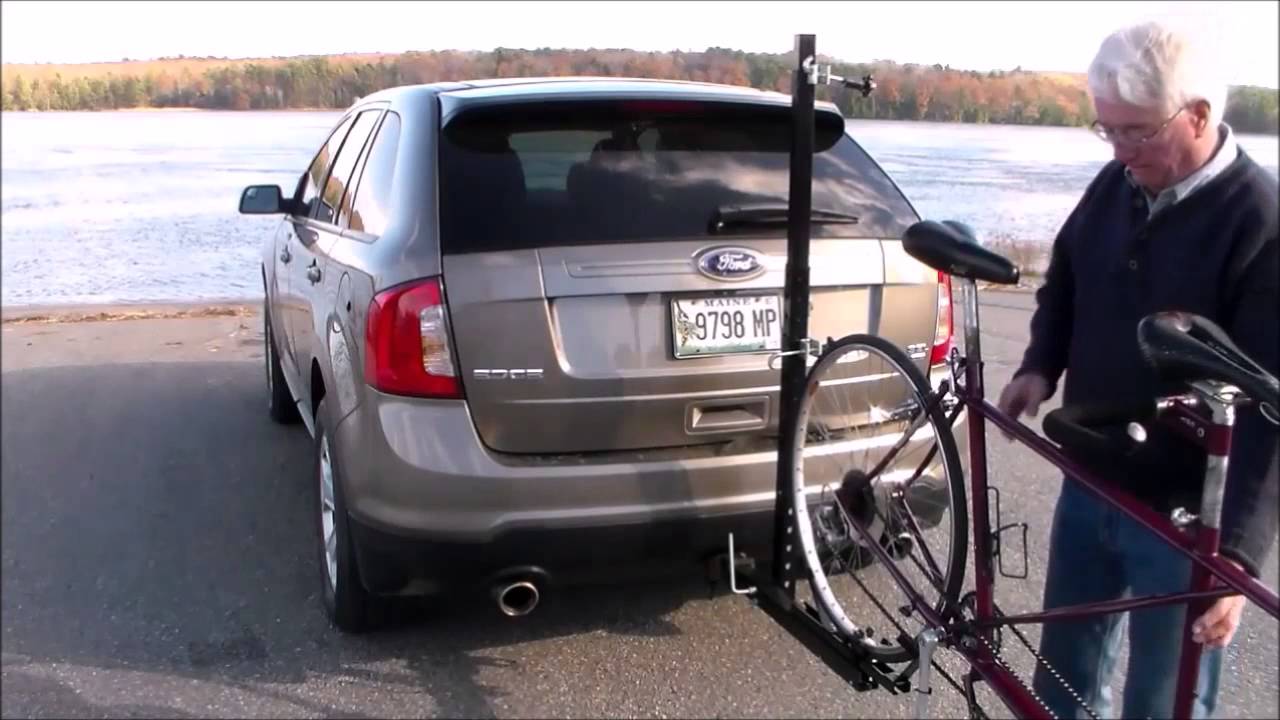 One Tandem Bike Rack | CycleSimplex.com - YouTube