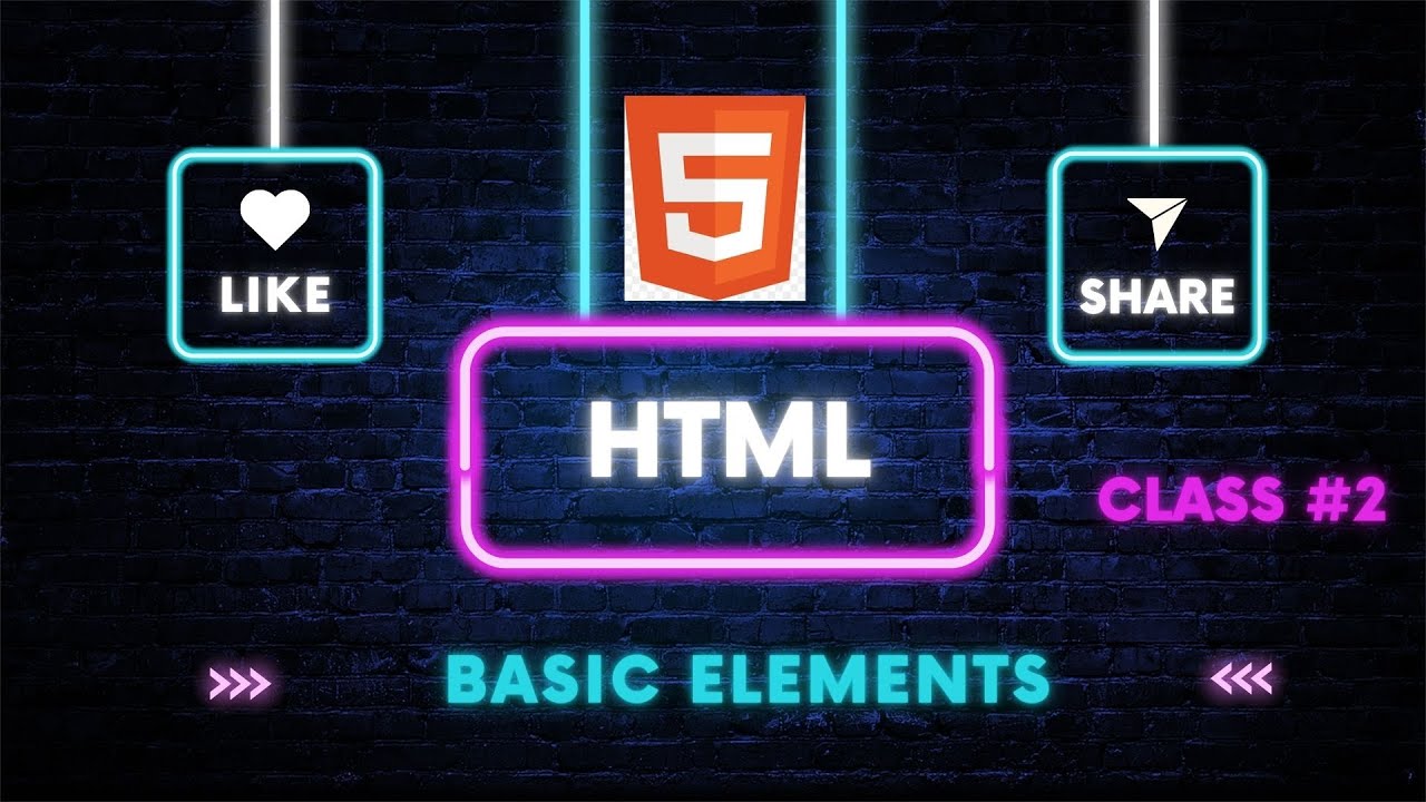 LEARN HTML | BASIC ELEMENTS | CLASS#2|CODE ZONE 📚 #html5 # ...
