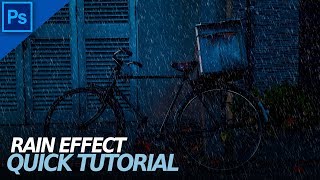 Quick Tutorial : Rain Effect | Photoshop