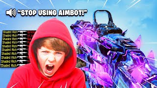 ANGRY TRASH TALKING KID WANTED A 1V1 MATCH on Black Ops 4...(AIMBOT RAGE!)