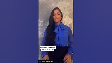 Thumbnail of Chrisette Michelle is a Zeta! #chrisettemichele #zetaphibeta