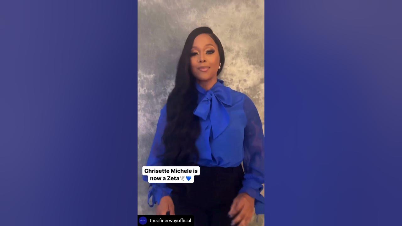 Chrisette Michelle is a Zeta! #chrisettemichele #zetaphibeta