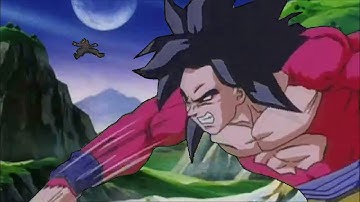 Goku SSJ4 (DBS) VS SSJ Rage Trunks ( スーパーサイヤ人4 孫悟空 VS 未来のトランクス)