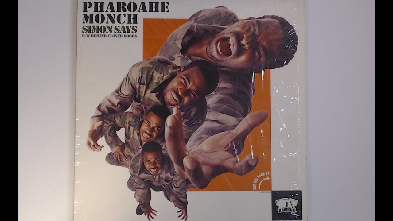 PHAROAHE MONCH - SIMON SAYS / BEHIND CLOSED DOORS - CD SINGLE RAWKUS  49925356724