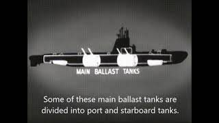 How submarines submerge and surface (1955) by Engineering and architecture 13,043 views 2 years ago 1 minute, 20 seconds