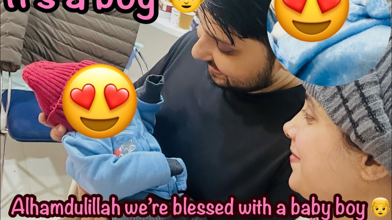 Our hearts are full 💙 Alhamdulillah blessed with a baby boy. A new chapter begins 🤍