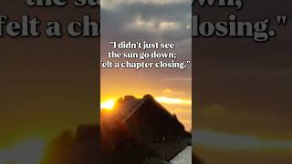 My last sunset #SunsetLovers #GoldenHour #BucketListDestinations