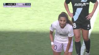 Goal: Nadia Nadim scores her second in two games