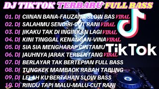 DJ TIKTOK FULL BASS REMIX TERBARU 🎵CIINAN BANA - FAUZANA