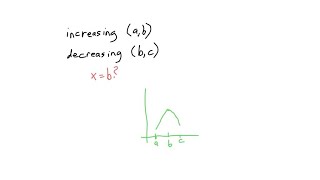 Suppose that a function f whose graph contains no breaks or gaps on (a, c) is increasing on (a, b),…