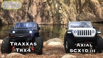 Axial SCX10 iii & Traxxas TRX4 Wrangler Rubicon JL & JK RockCrawling Trail 4x4 Rc Car
