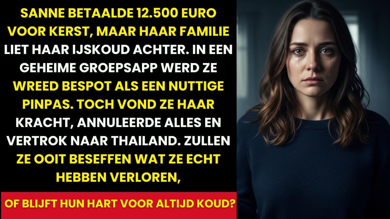 Op eerste kerstdag werd ik wakker in een leeg huis. Mijn hele familie was stilletjes vertrokken naar hun wintersportvakantie in Oostenrijk – zonder mij. Toen ik mijn moeder belde, klonk haar stem...