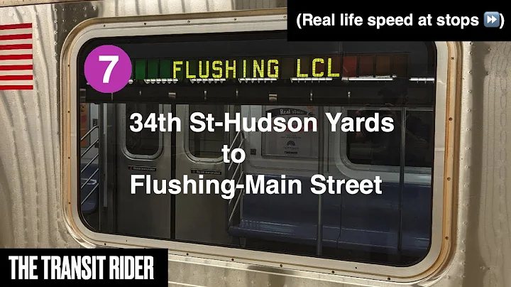 (Ride) NYC Subway 7 Local Train to Flushing Main St. (Semi-Sped Up)