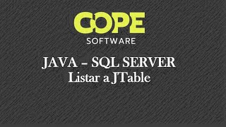 Celebrity JAVA con SQL Server - Listar una tabla a JTable Profile