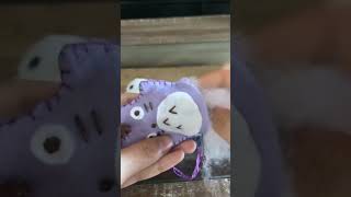 Sew this totoro plush with me! #felt #sewing #diy #totoro