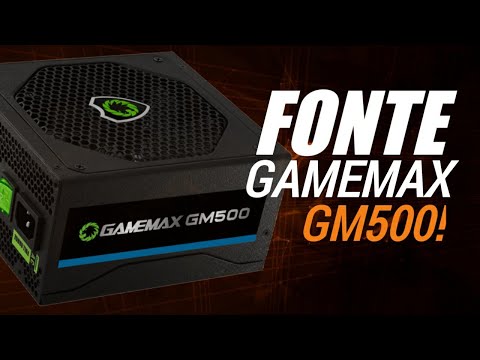 FONTE GAMEMAX GM500 -E Boa? (Análise completa) 