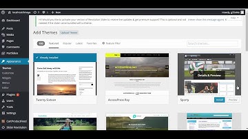 Flat Responsive Theme Installation