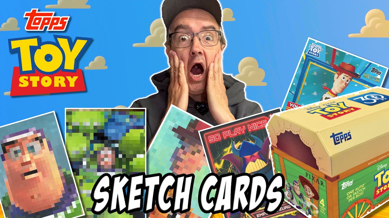 Topps Toy Story 30th Anniversary Trading Cards With Sketch Cards