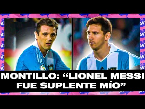 WALTER MONTILLO Y EL RECUERDO DEL DÍA QUE DEJÓ EN EL BANCO A MESSI | #SONAVIONES