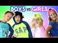 Sleepover GIRLS vs BOYS