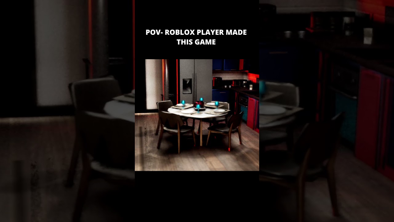From Roblox Player to Making this game.......... #roblox #shorts