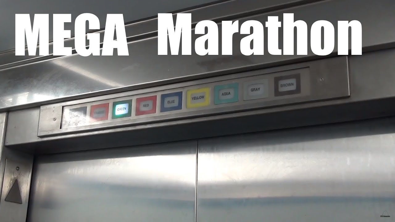 MEGA Elevator Marathon @ The Busch Stadium Parking Garages - St. Louis, MO - YouTube