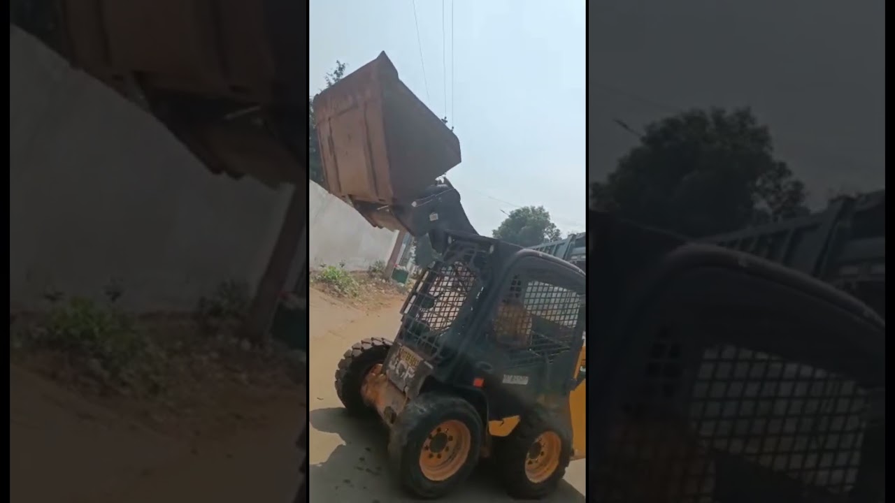 video JCB 135 Skid Steer Loader Machine