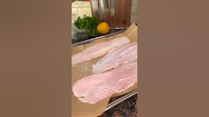 Baked lemon butter fish, using Swai fillets, a super affordable white fish
