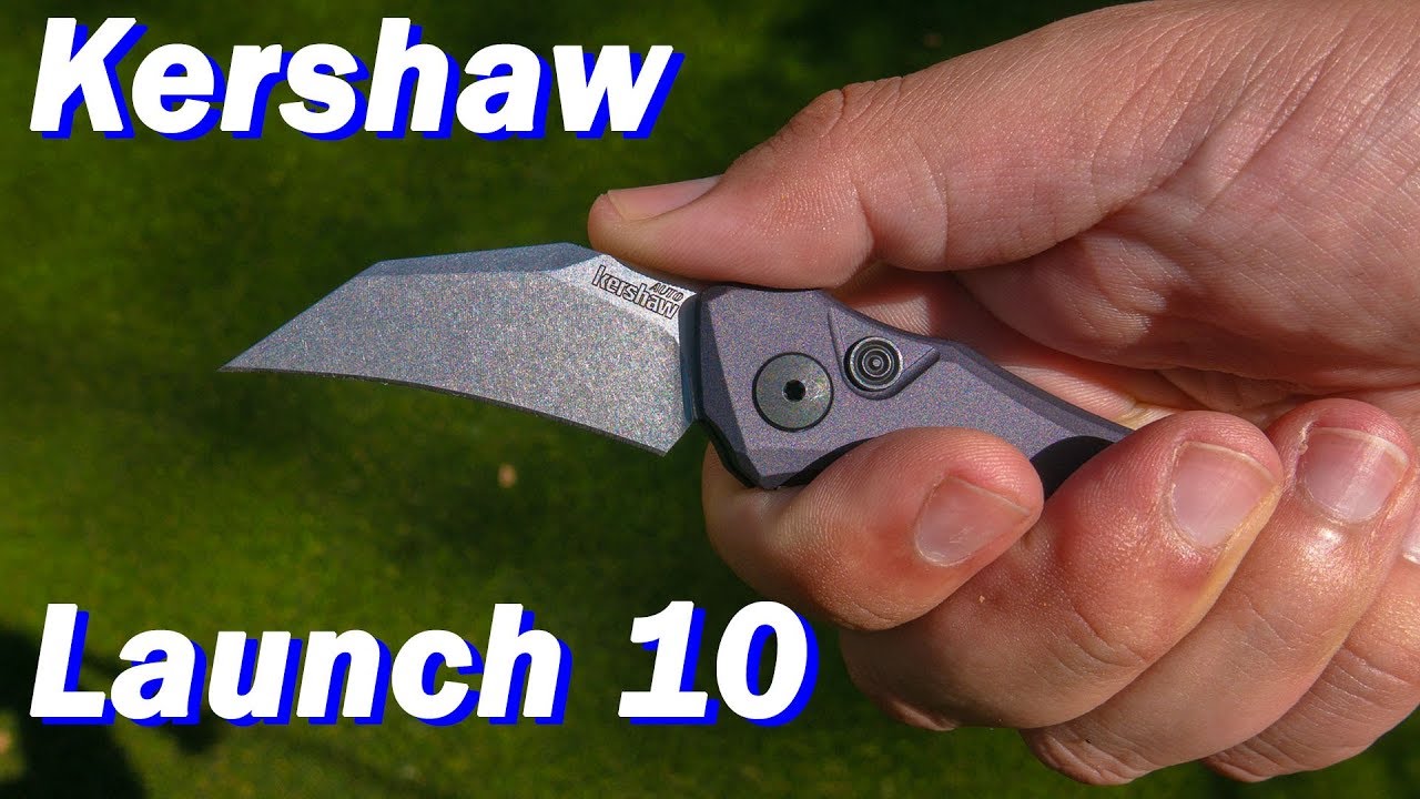 Kershaw Launch 10 Evolution of the CA legal auto knife! YouTube