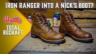 I turned a Red Wing Iron Ranger into a Nick’s Boot? | Total Recraft