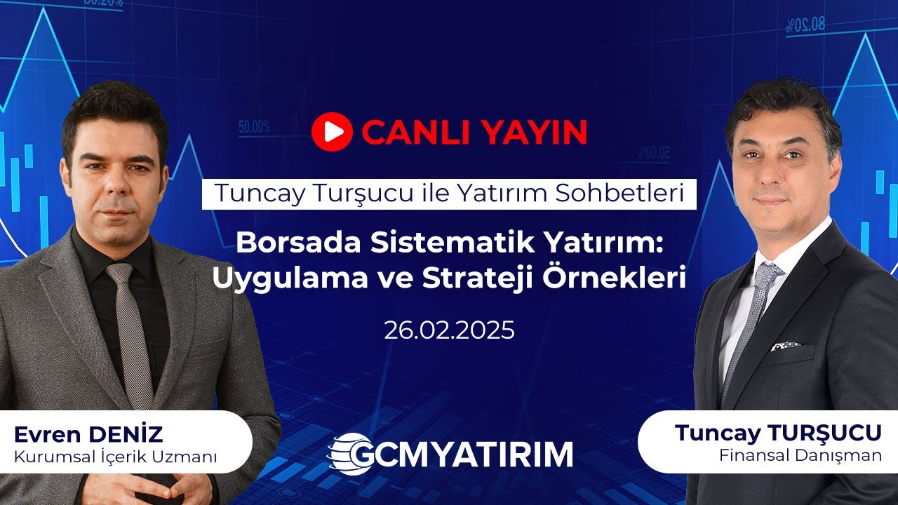 Borsada Sistematik Yatırım: Uygulama ve Strateji Örnekleri | Tuncay Turşucu ile Yatırım Sohbetleri