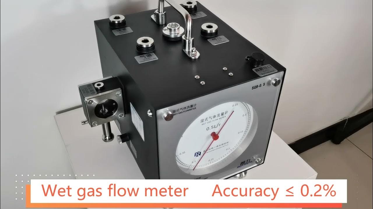 Wet gas flow meter/Wet test gas flow meter YouTube