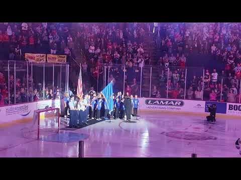 Tulsa Oilers - Riverfield Country Day School - Star Spangled Banner