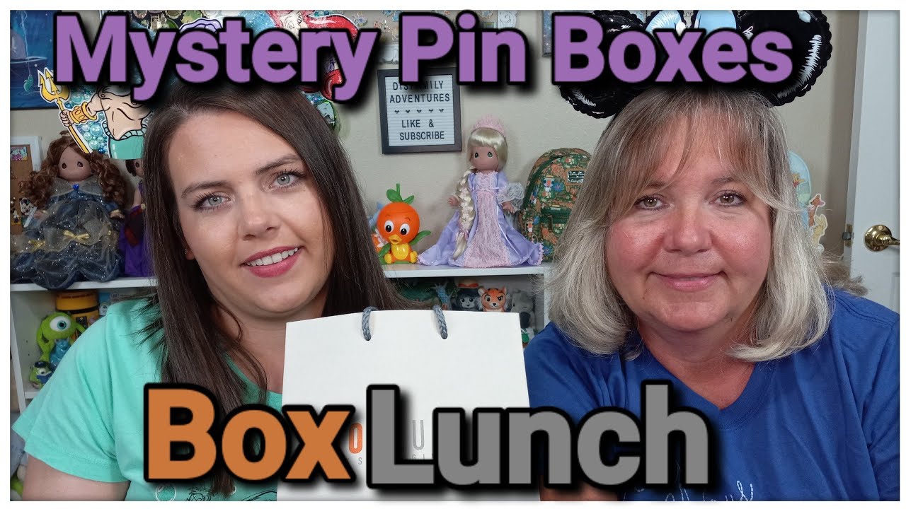 BoxLunch & Hot Topic Disney Mystery Pin Boxes YouTube