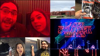 Laser Stranger Things VLOG - UofA Planetarium, Exhibits, Gem and Minerals, Astronaut Ice Cream Laser Stranger Things Fiske