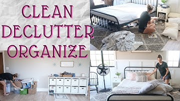 EXTREME DECLUTTER CLEAN AND ORGANIZE WITH ME || AT HOME WITH JILL CLEANING MOTIVATION