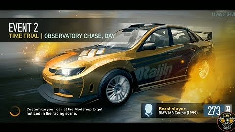 Need for speed :no limits, event 2, race (song :Aeroplane)